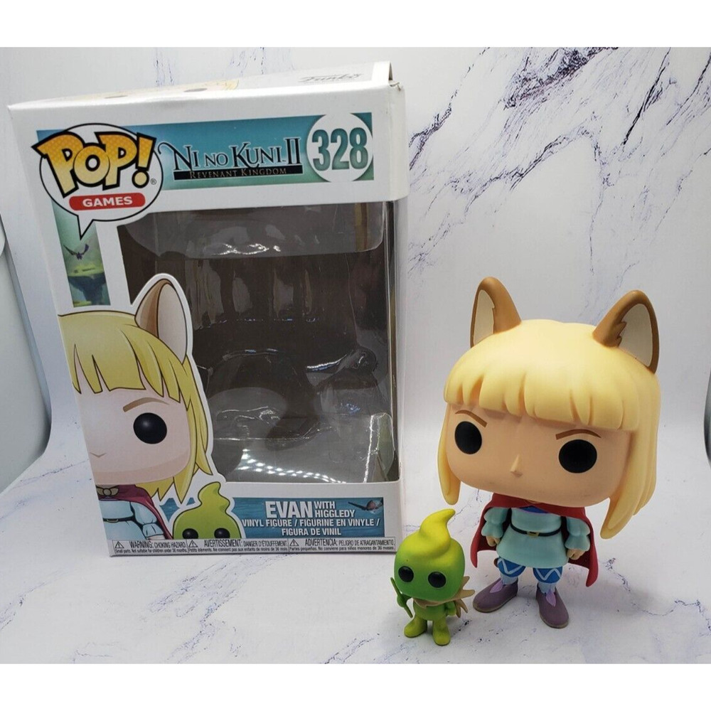Funko Pop! Games: Ni No Kuni 2 Evan w/ Higgledy #328